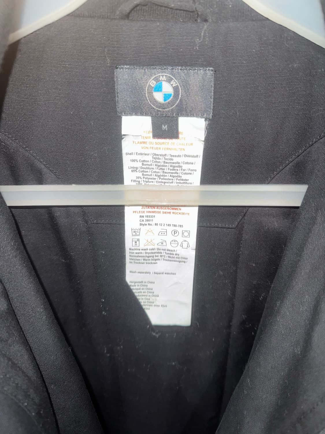 95-100 정품 BMW 야상패딩 팝니다 상품이미지2