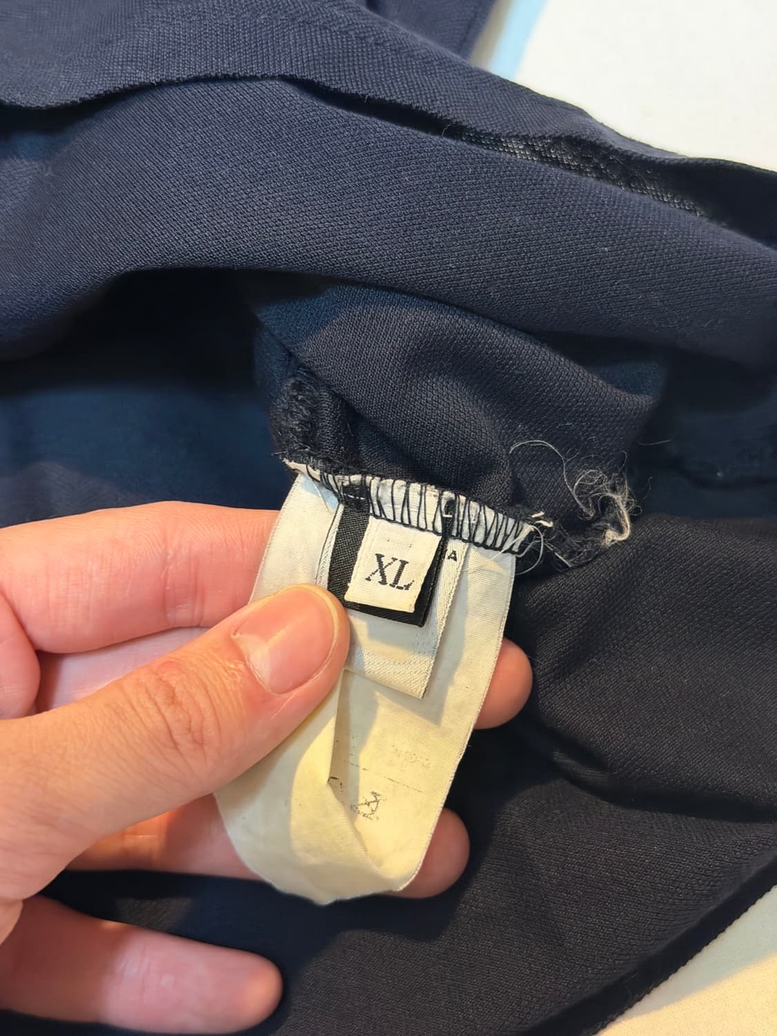 00s 돌체앤가바나 아카이브 헨리넥 티셔츠 네이비 상품이미지4