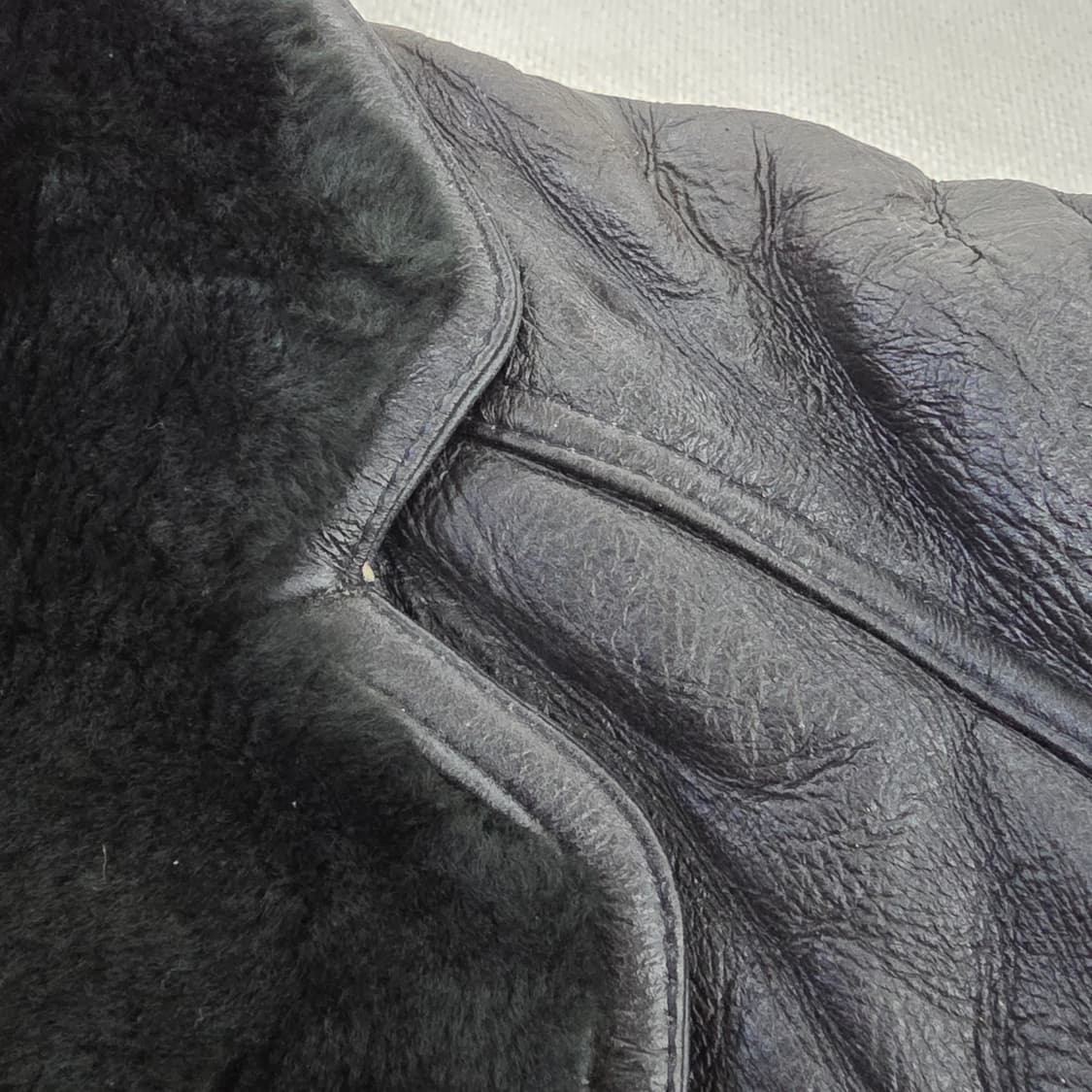 [95] 벨포르모 빈티지 리얼 레더 무스탕 양가죽 자켓 1231J 상품이미지7