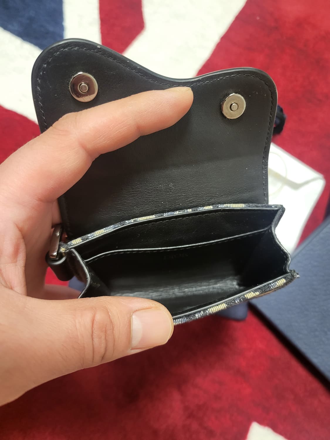 디올 새들 카드 홀더 숄더 스트랩 상품이미지4