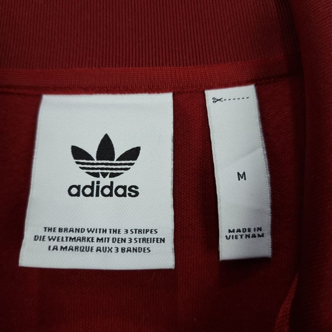 [아디다스] 베켄바우어 져지 트랙탑 집업 자켓 레드 M17807 상품이미지8