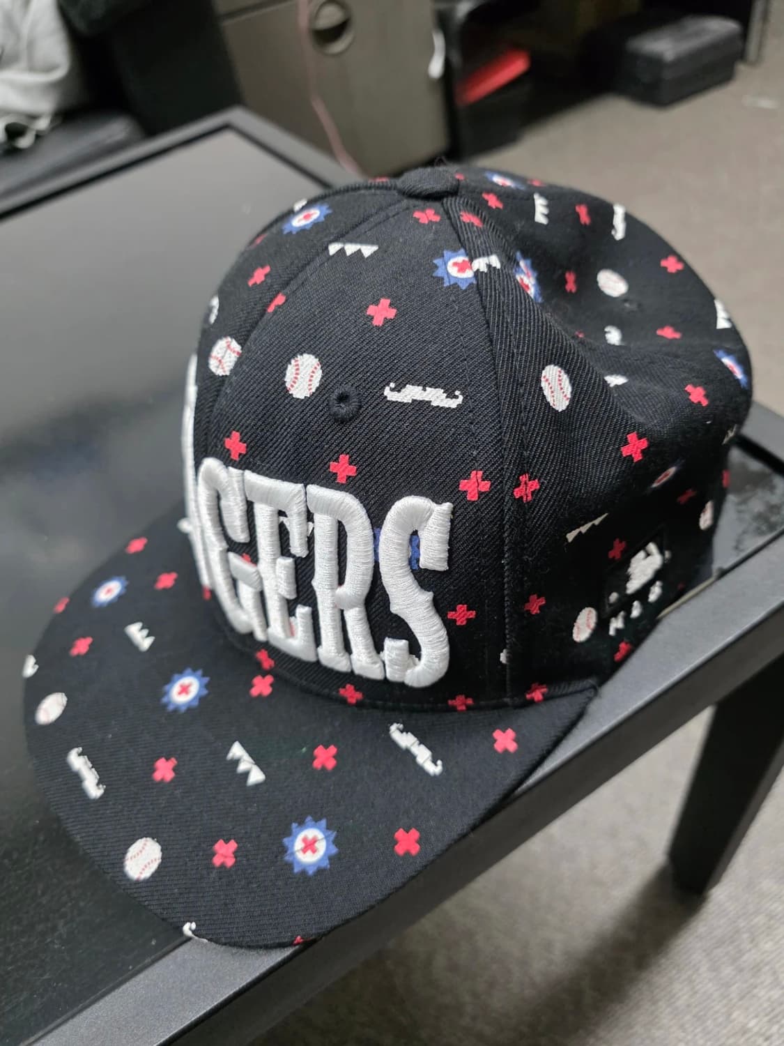 MLB LA 다저스 패턴 스냅백 상품이미지1