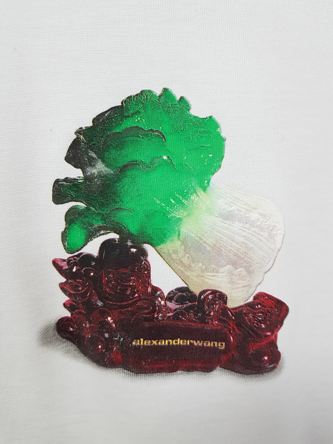 [xs/55~66/미착용] 알렉산더왕 프린팅 롱슬리브 화이트 상품이미지3