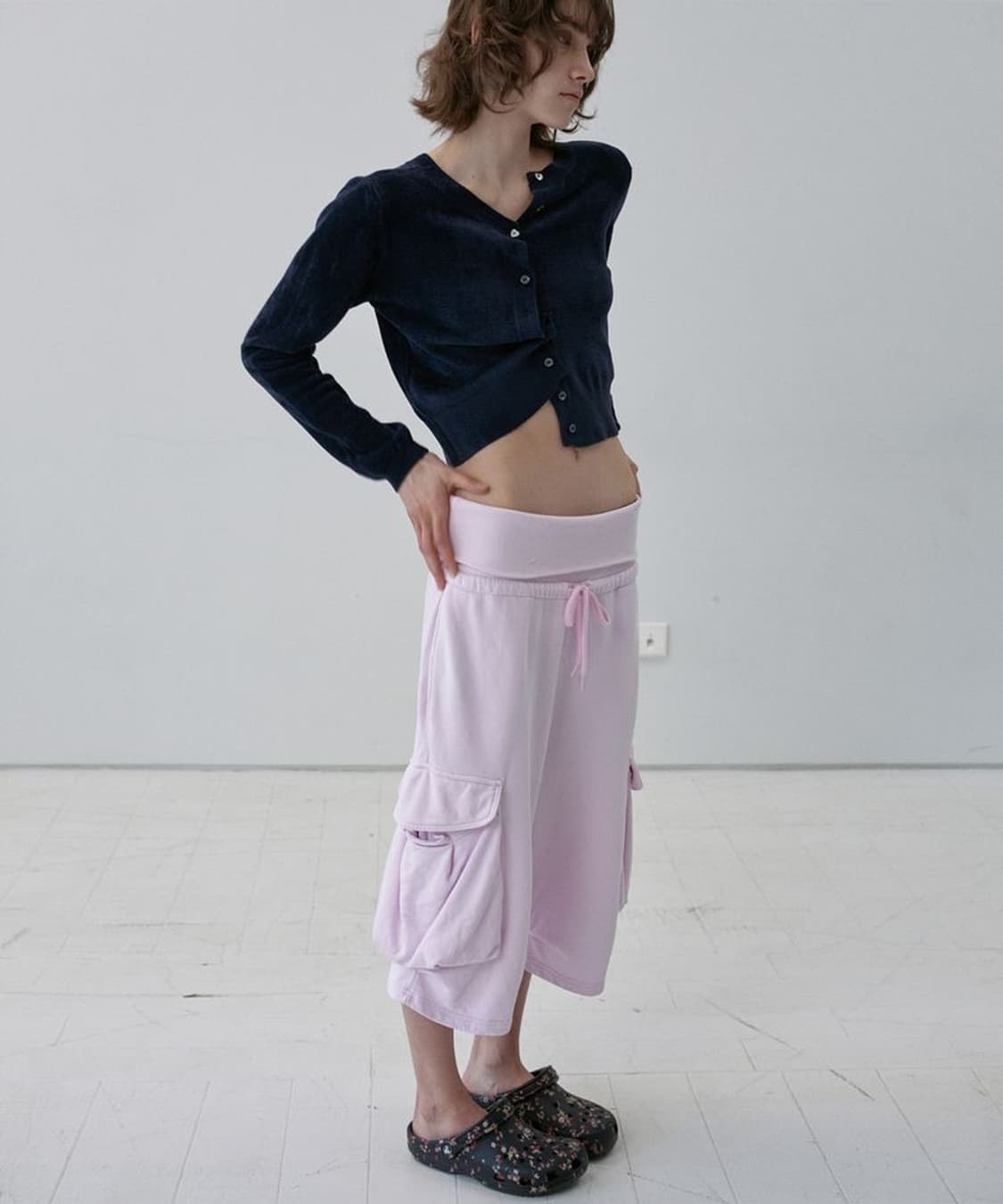 s/e/o 에스이오 FOLDOVER WAIST CARGO SHORTS 상품이미지1