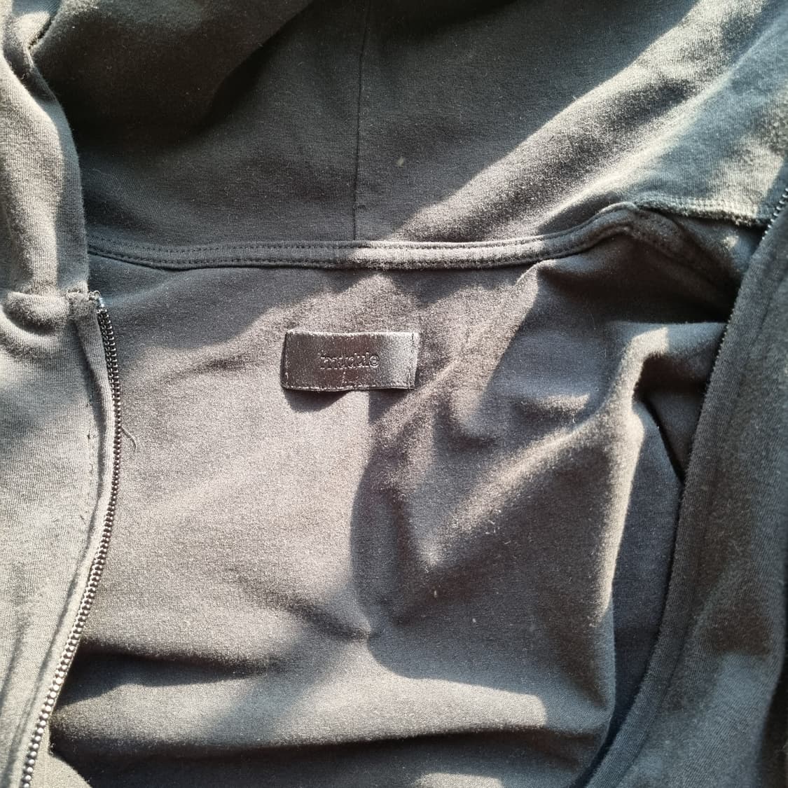 [1] 머듈 라운지 후드 블랙 상품이미지2