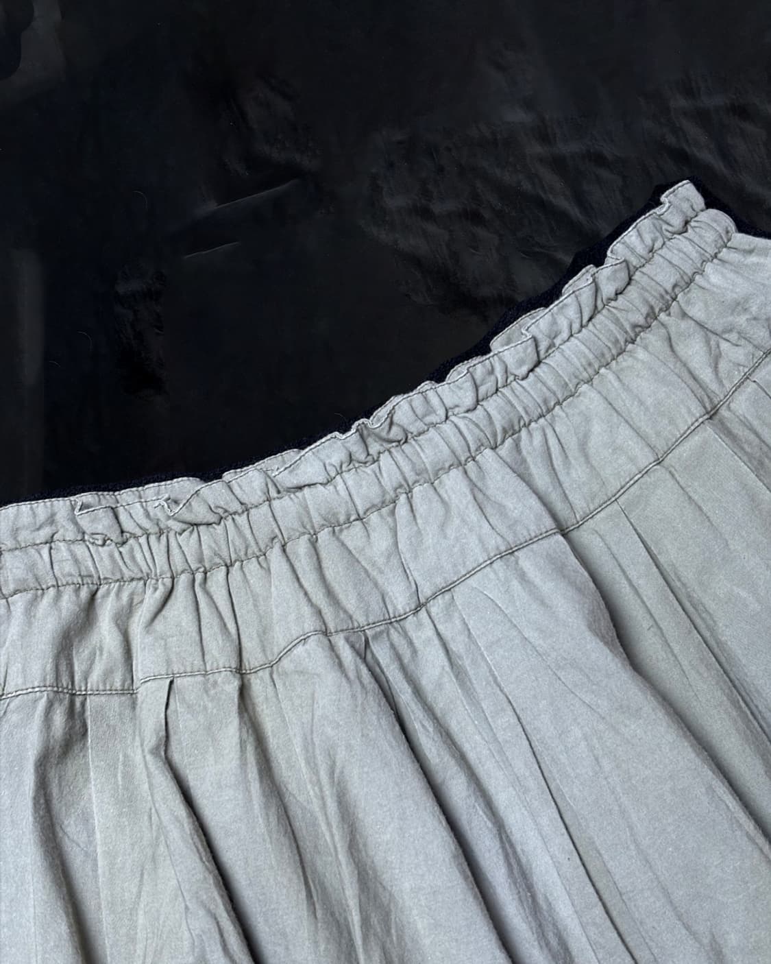 일본빈티지 YARRA  카키 롱스커트 상품이미지5