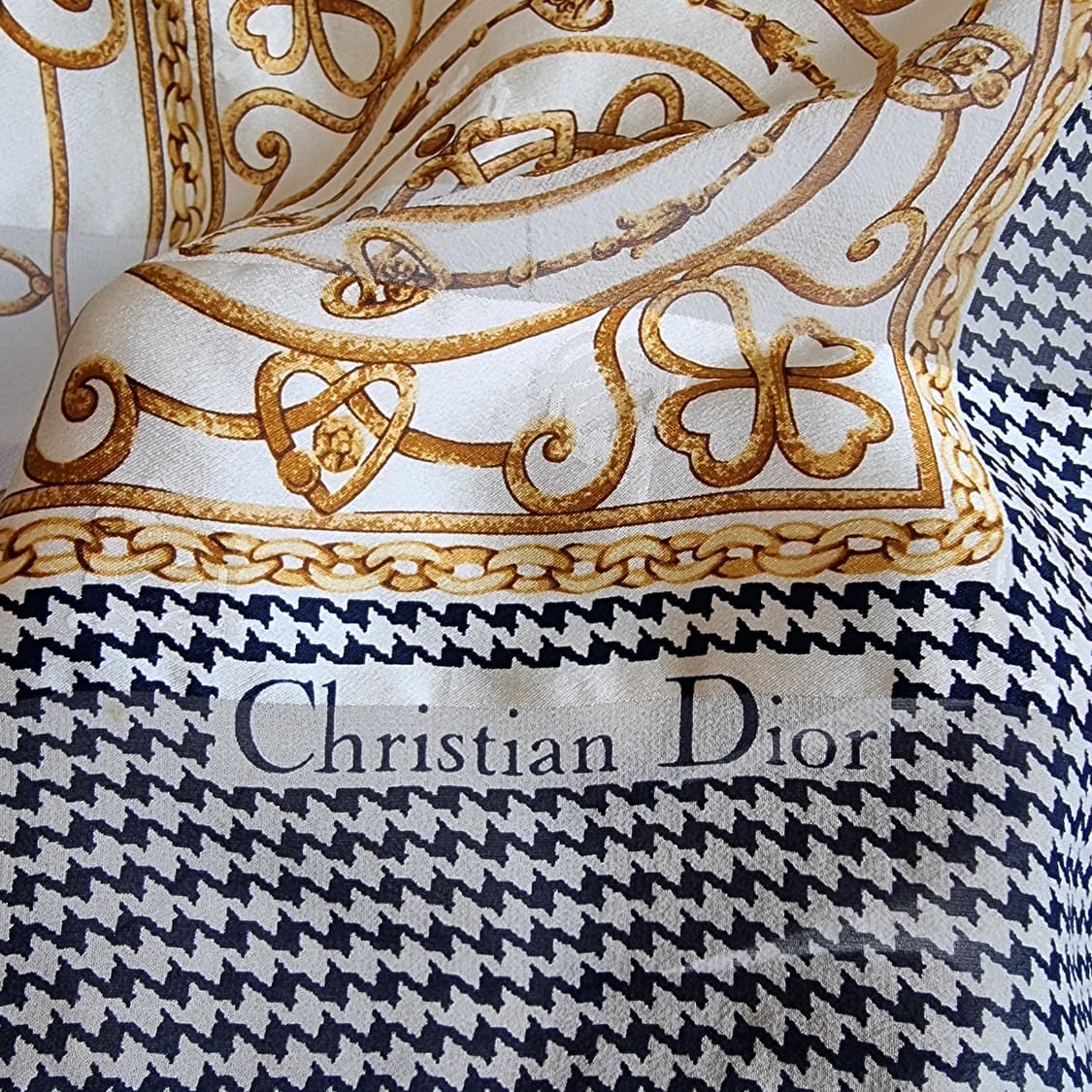 Christian Dior(크리스찬 디올) 하운드투스 실크 스카프 상품이미지2
