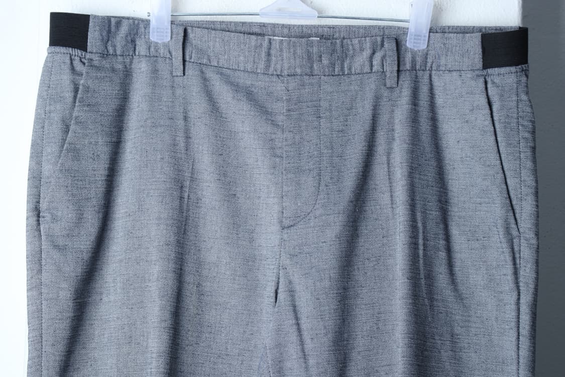 (2XL) 탑텐 슬랙스 경량 바지 빅사이즈 밴딩 그레이-P1P10317 상품이미지3