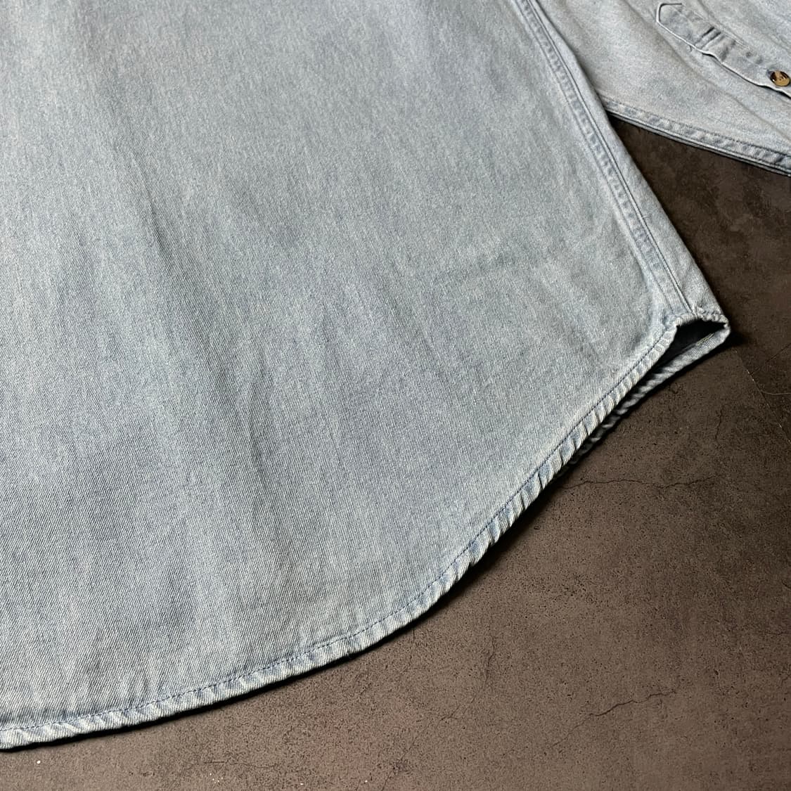 SOUTH BAY 사우스베이 빈티지 코튼 데님 셔츠 A00706 상품이미지9
