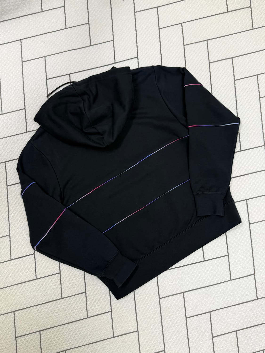 여성 M / 나이키 세미크롭 후드티 블랙 상품이미지7