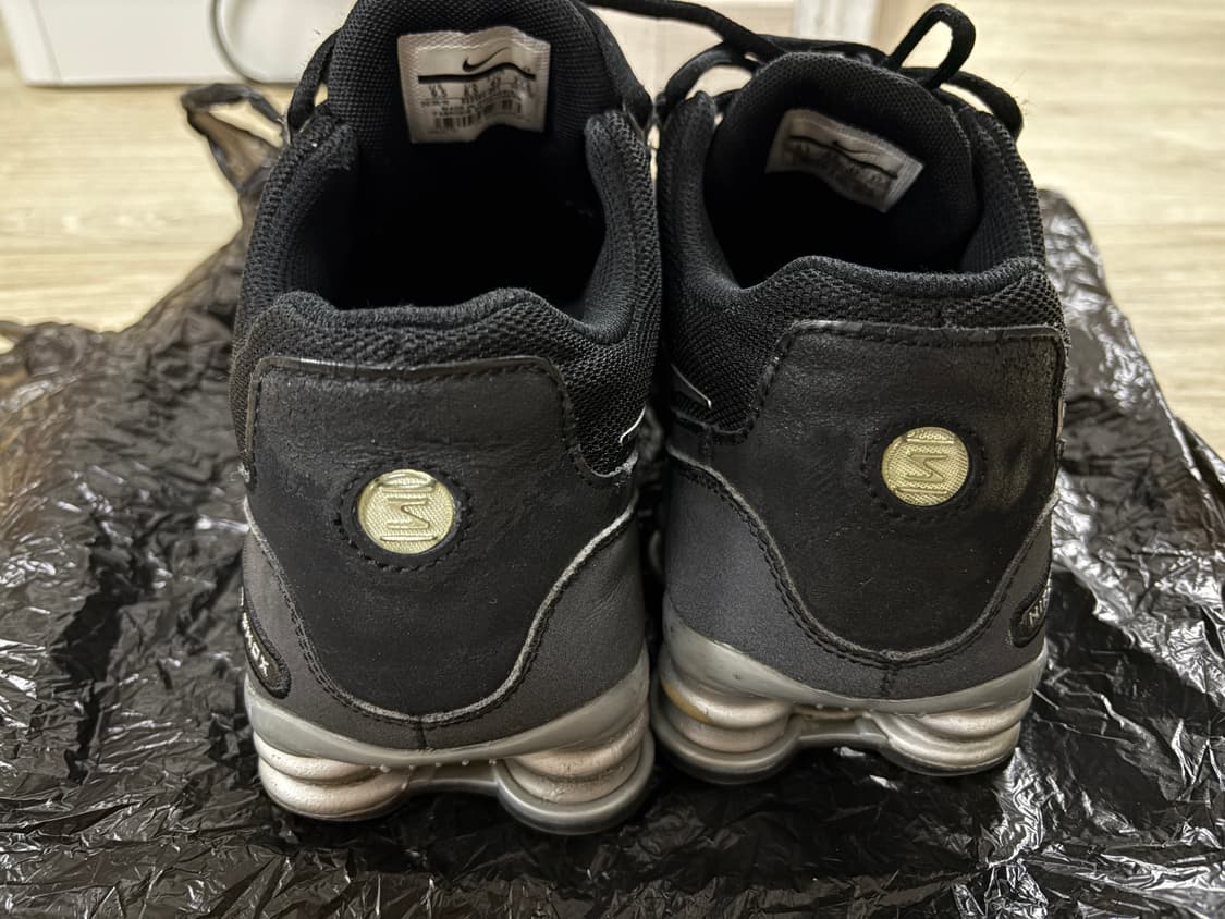 Nike 2016 shox avenue black metalic silv 상품이미지5