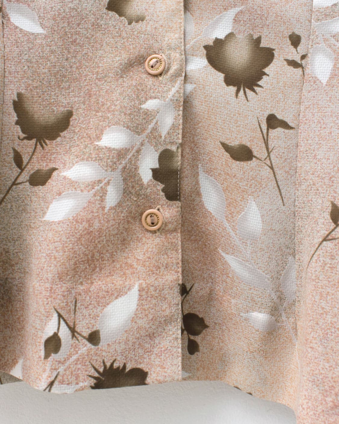 일본 빈티지 플라워 패턴 블라우스 상품이미지7