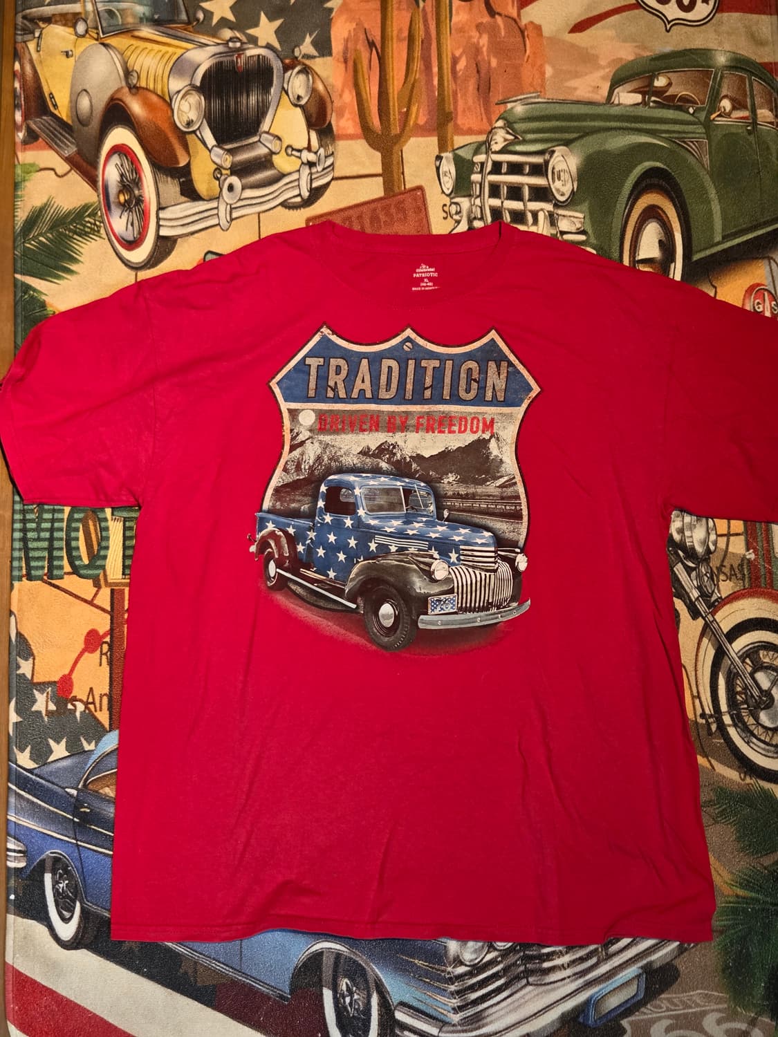 아메리칸 트러커 무드 티셔츠 상품이미지1