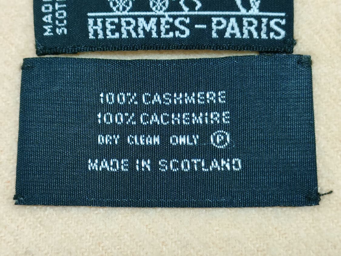 에르메스 유니브로디 캐시미어 머플러 베이지 상품이미지8