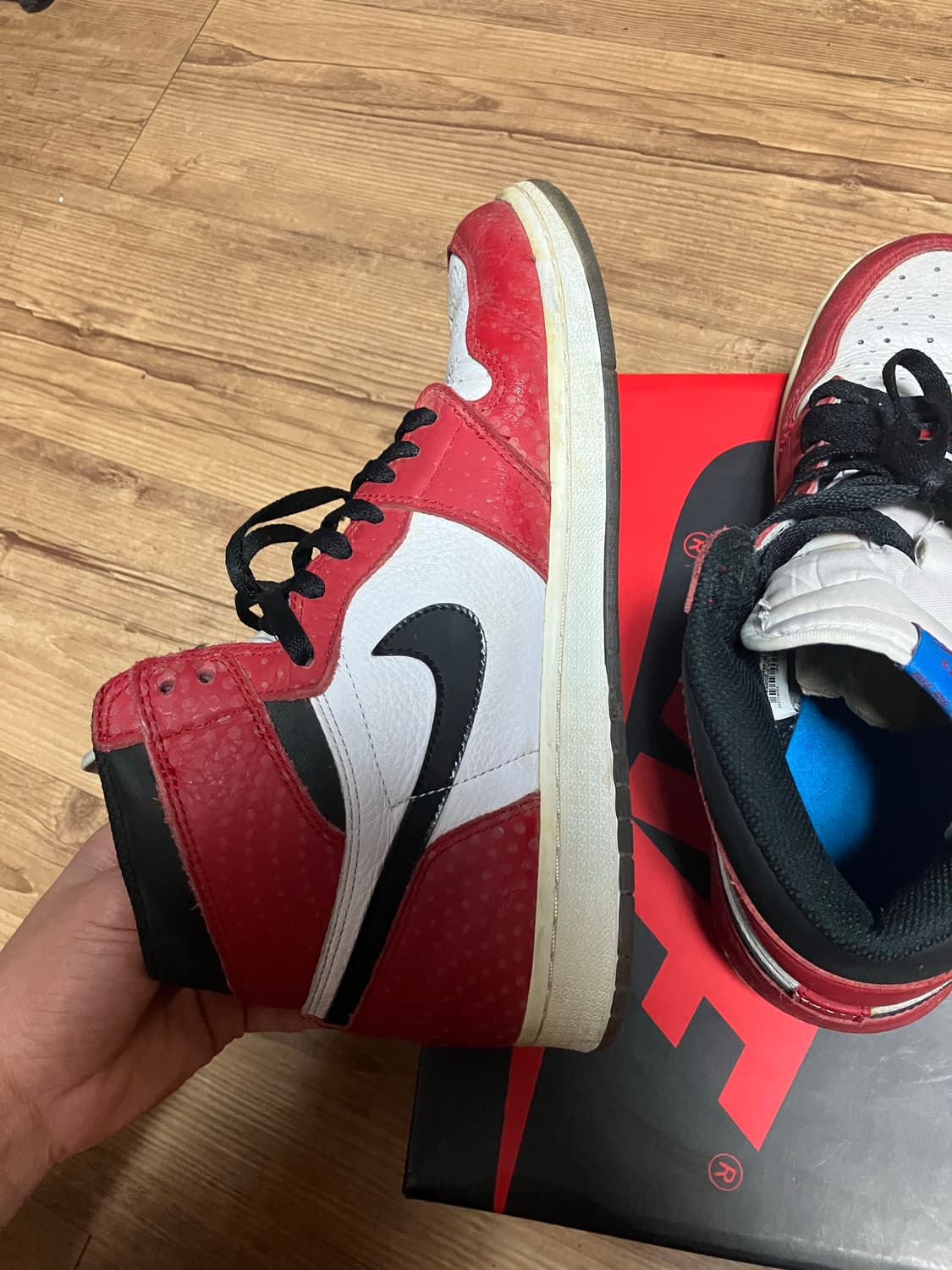 조던1 레트로 하이 OG 오리진 스파이더맨 275 상품이미지4