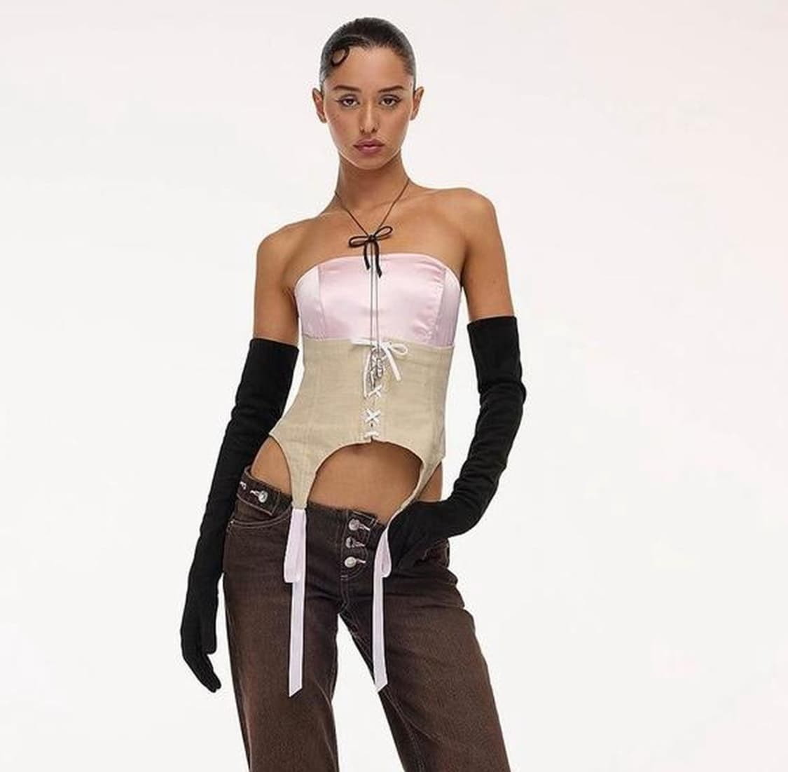 Marc Jacobs × Sandy Liang 코르셋 뷔스티에 상품이미지1