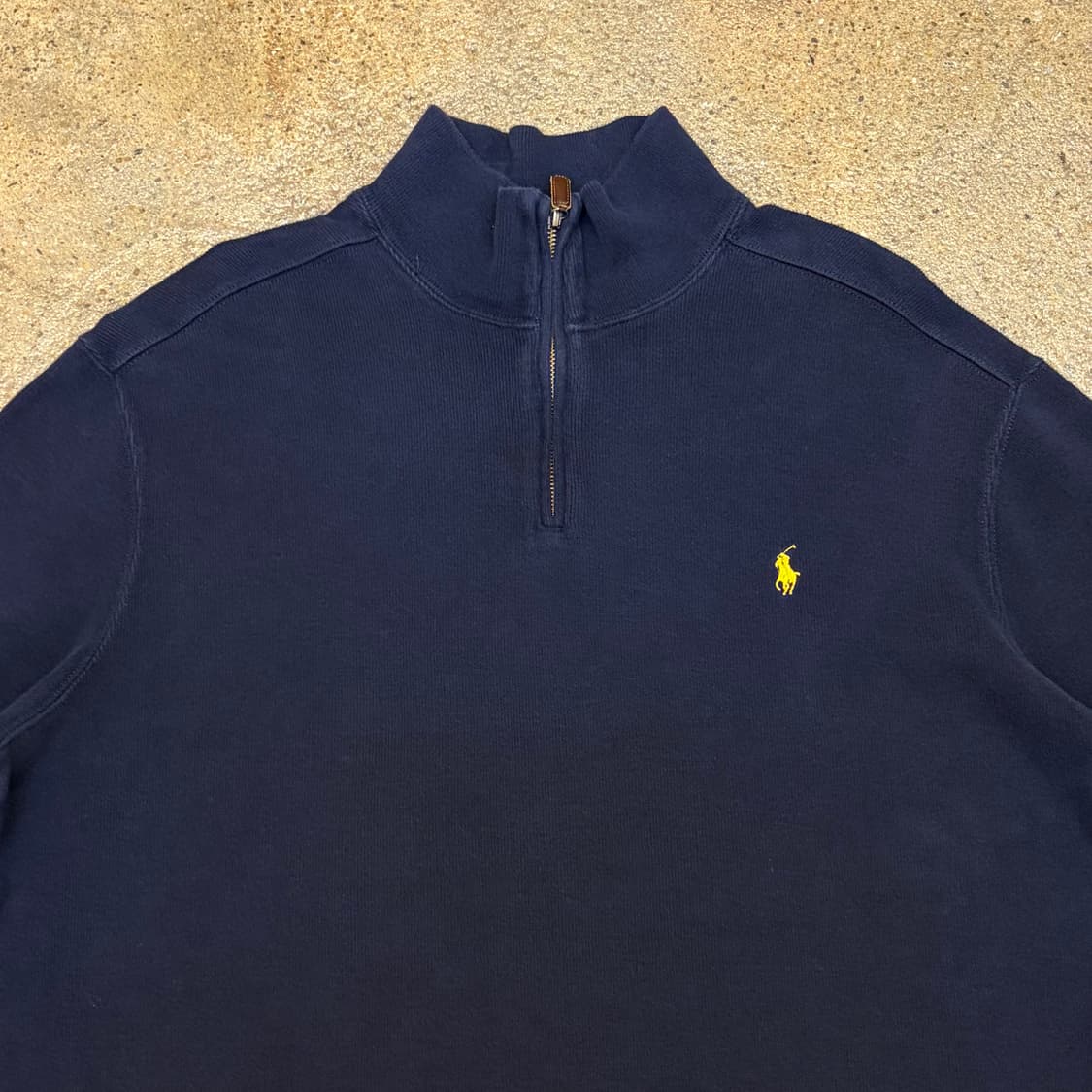 00s 미국 빈티지 폴로랄프로렌 터틀넥 반집업 니트 상품이미지3