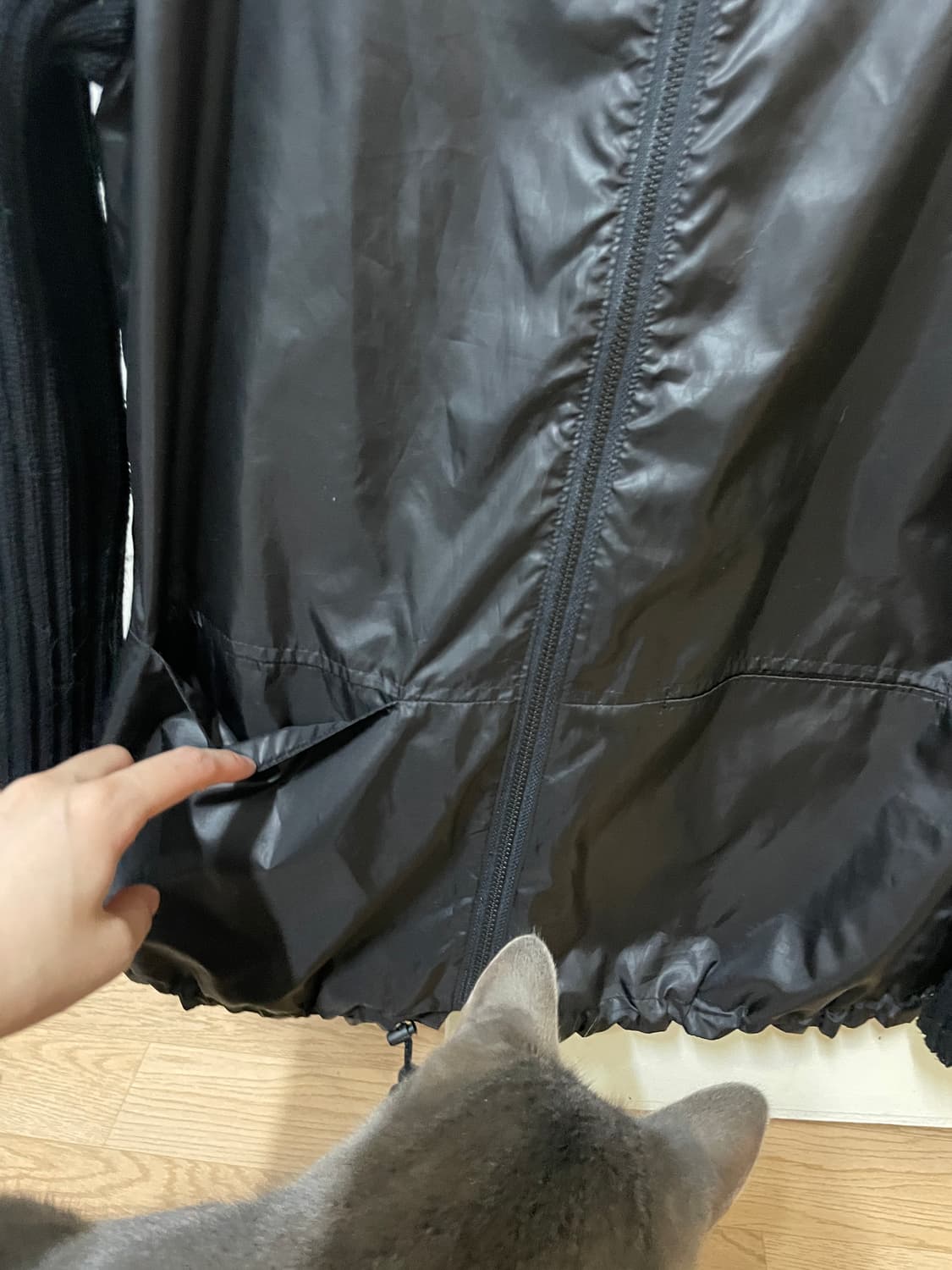 프라다스포츠(느낌ㅋㅋ) 니트집업  상품이미지5