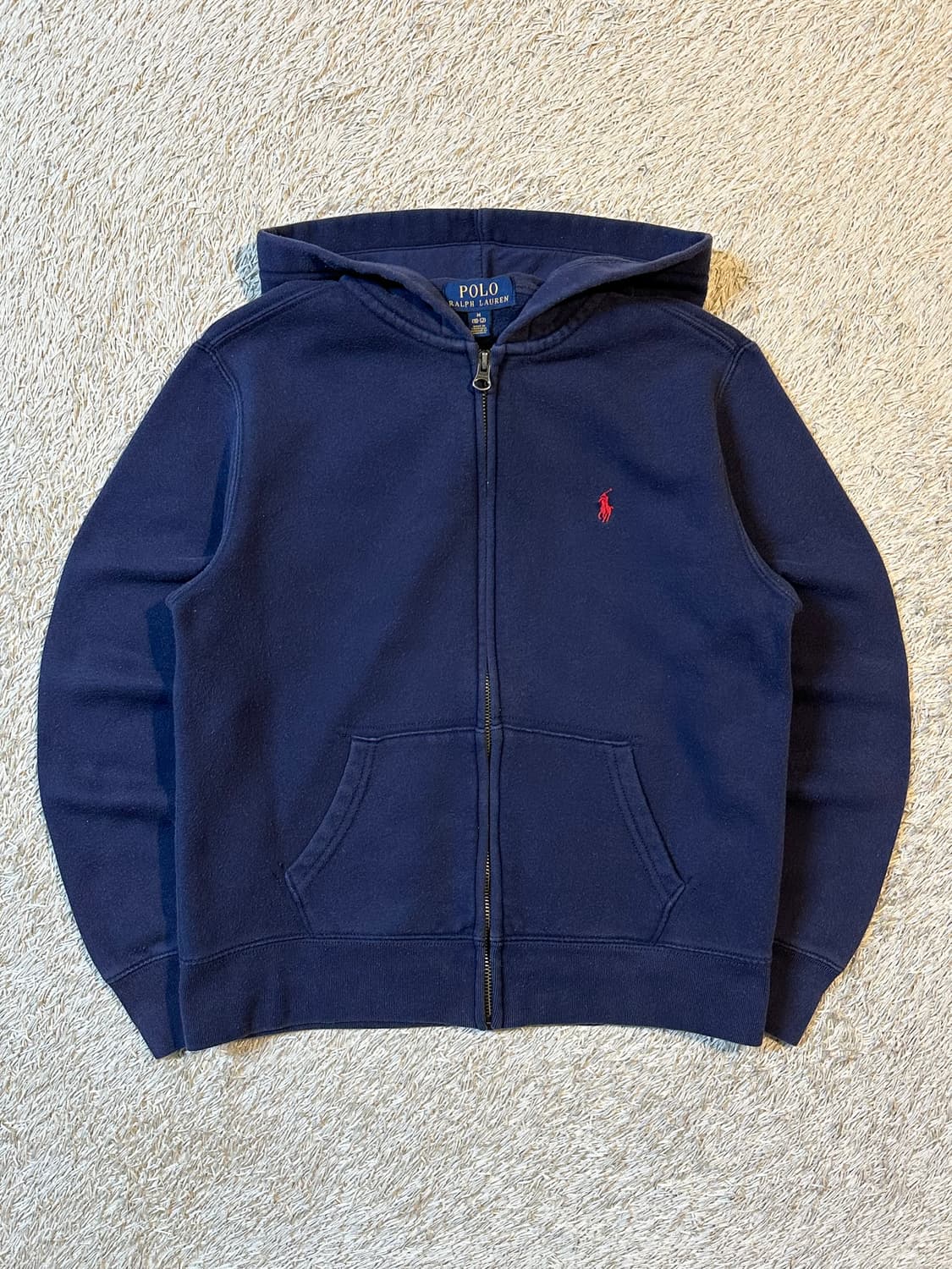 폴로 랄프로렌 신형 레드포니 후드집업 네이비 상품이미지1