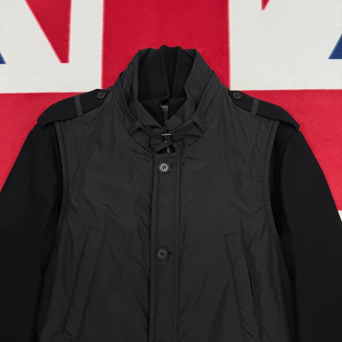 닐바렛 레이어드 울자켓 M 상품이미지3