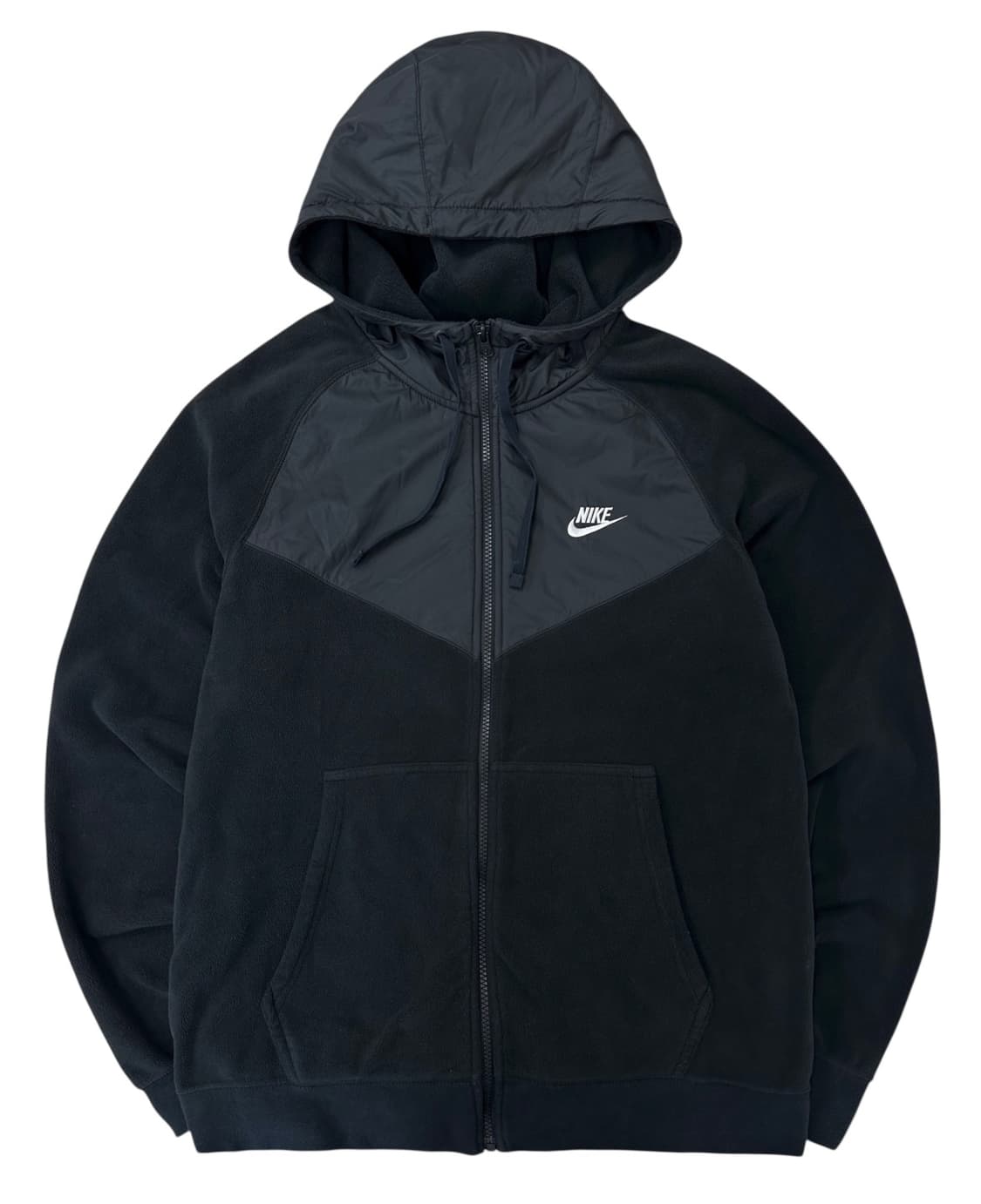 나이키 플리스 후리스 후드집업 블랙 (M) 상품이미지1