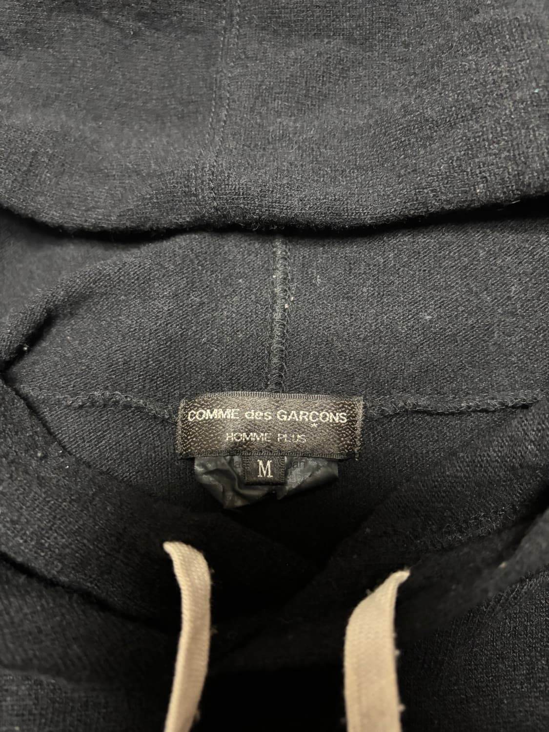 꼼데가르송 옴므 플러스 13aw 롱 니트 후드 M 상품이미지5