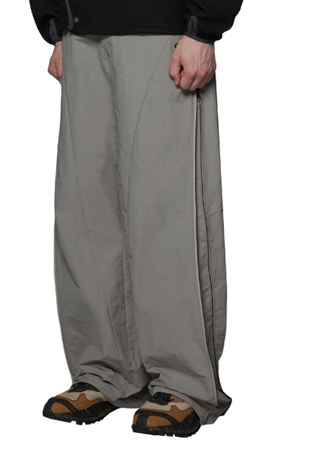 [1]사이드 지퍼 벌룬 팬츠-딥베이지 상품이미지2