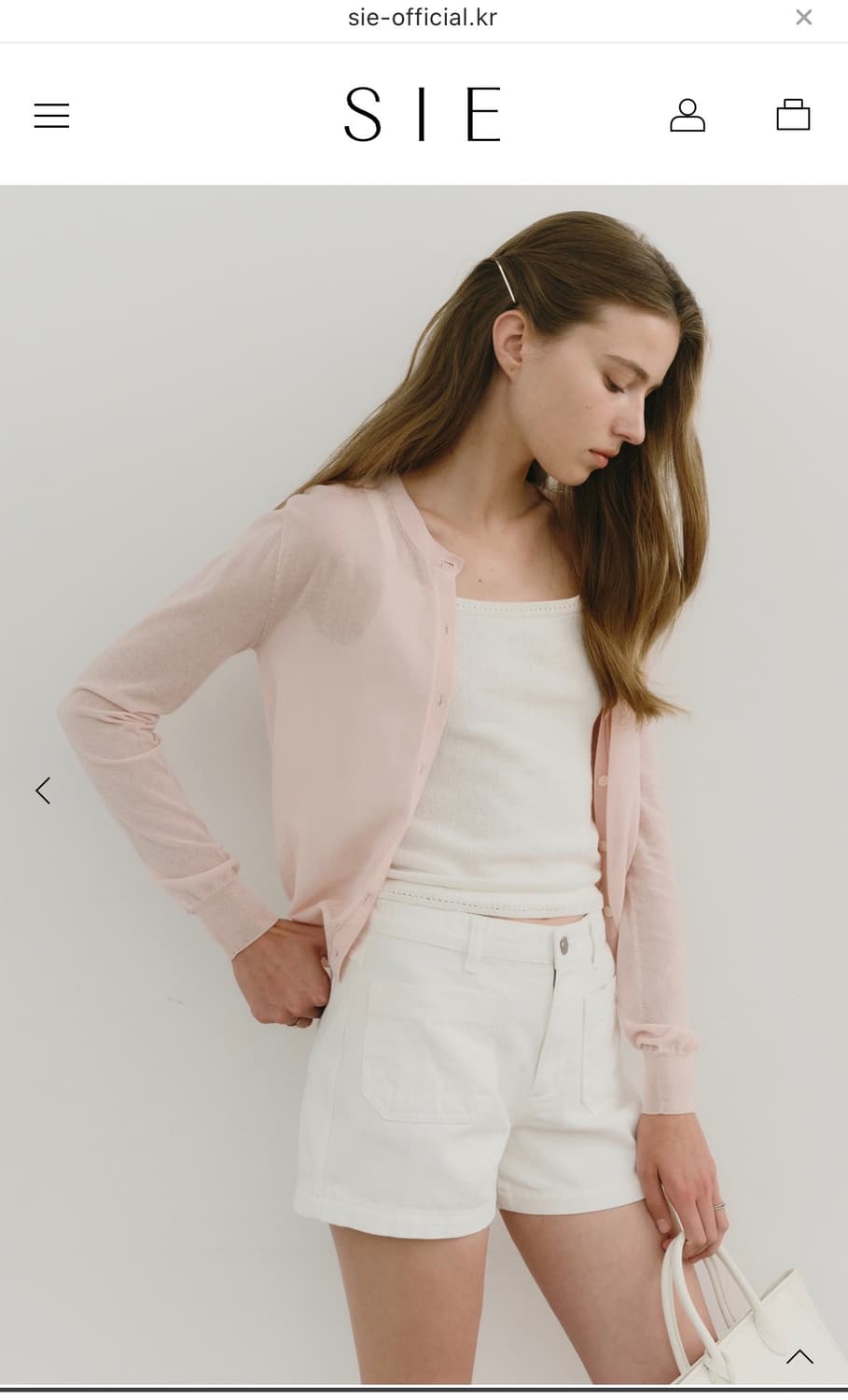 SIE 시에 모노포켓데님쇼츠(M) 상품이미지1