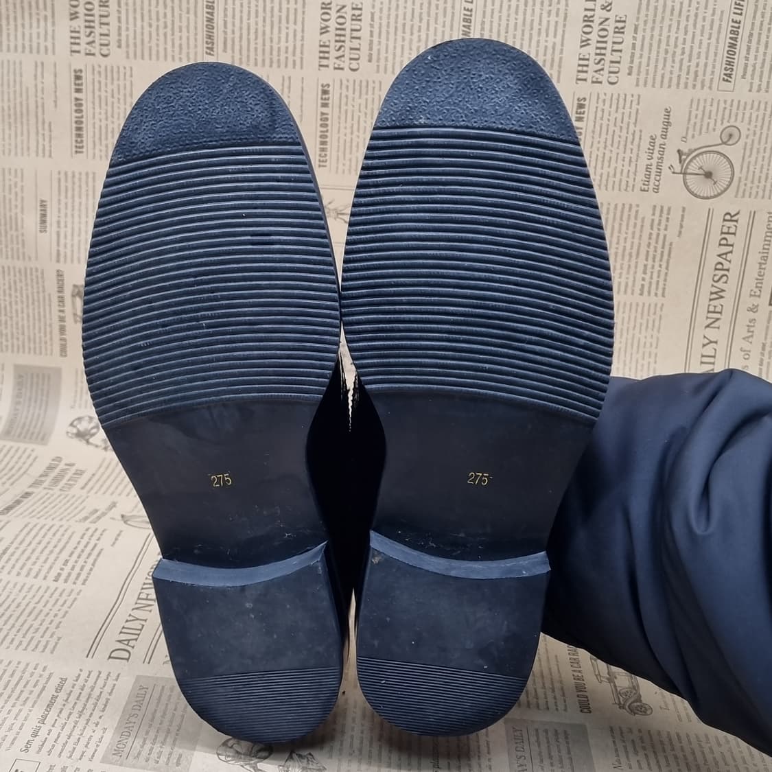 금강리갈 남성윙팁구두 실사이즈285 상품이미지3