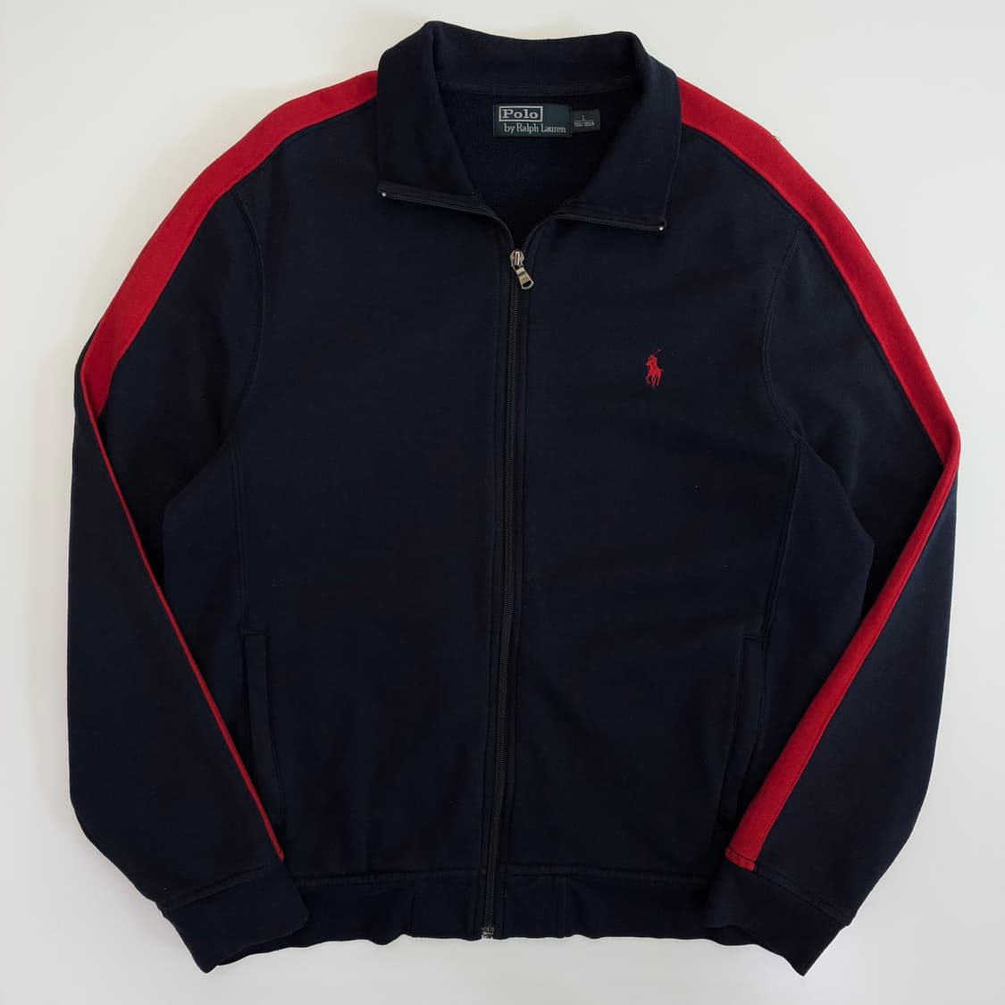 Polo 폴로 랄프로렌 딥네이비 사이드라인 니트 가디건 상품이미지1
