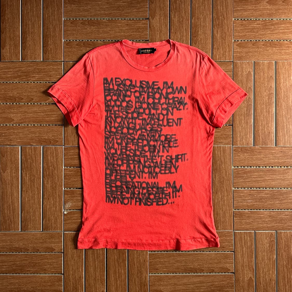 Diesel Black Gold cotton 1/2 tee 상품이미지1