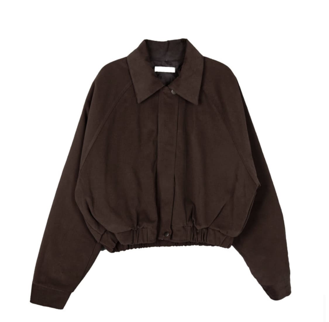 릿킴 크롭 브라운 블루종 상품이미지1