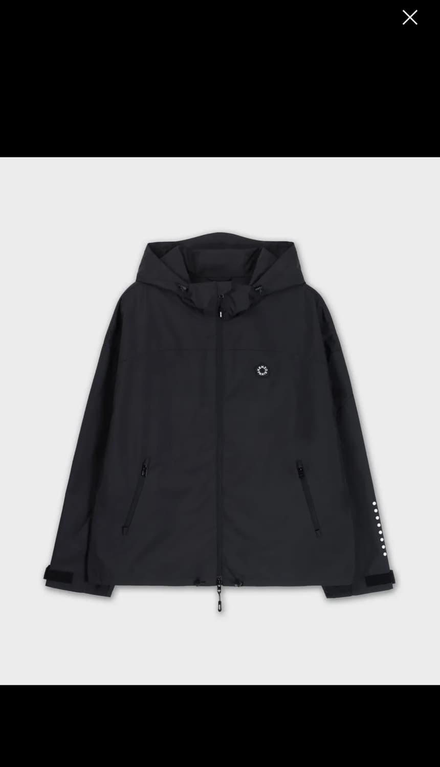 겐조 포케 플라워 2.0 테크니컬 윈드브레이커 자켓 블랙 상품이미지2