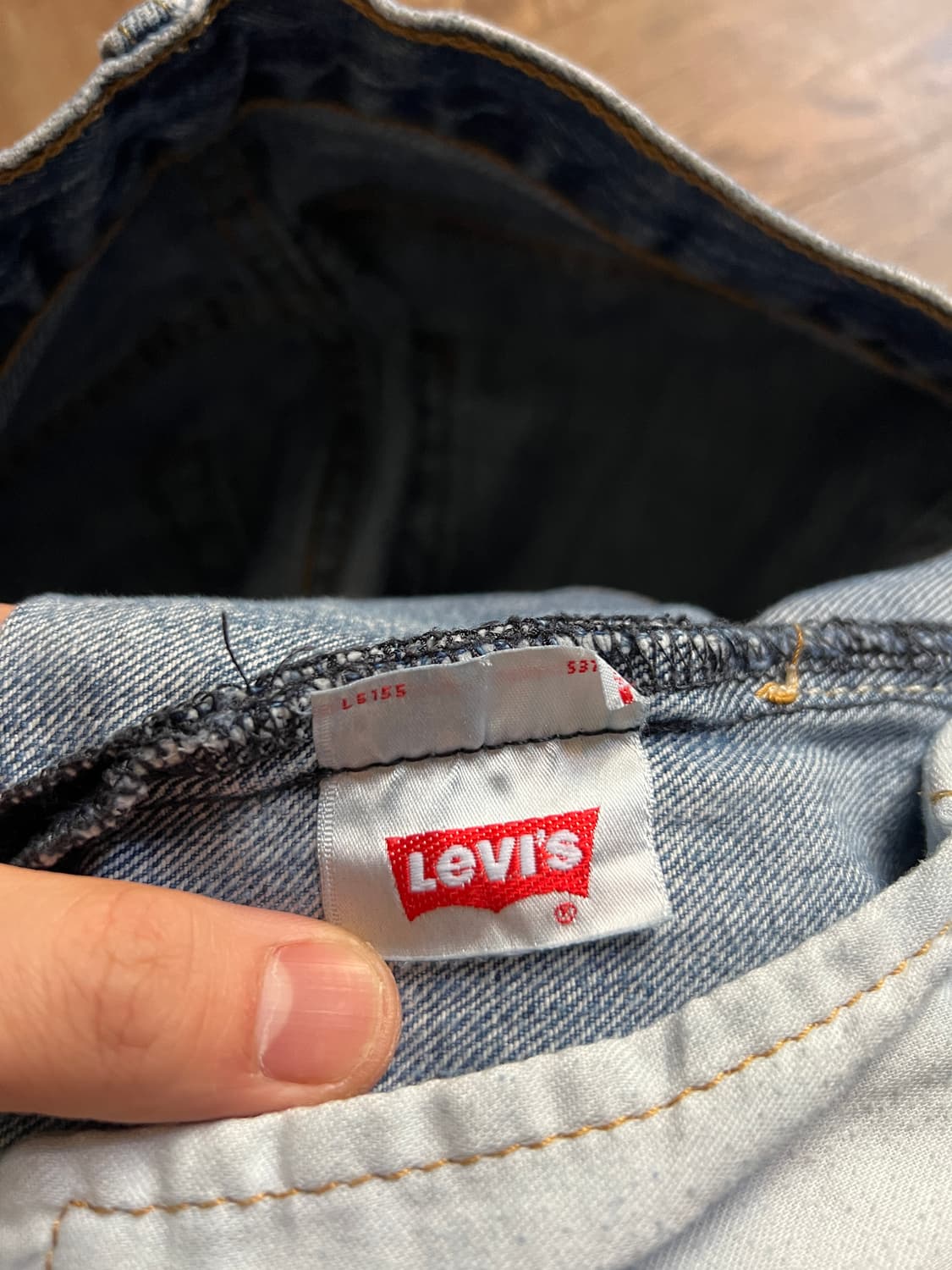 [36]리바이스 501 빈티지 워싱 스트레이트핏 데님 팬츠 상품이미지6