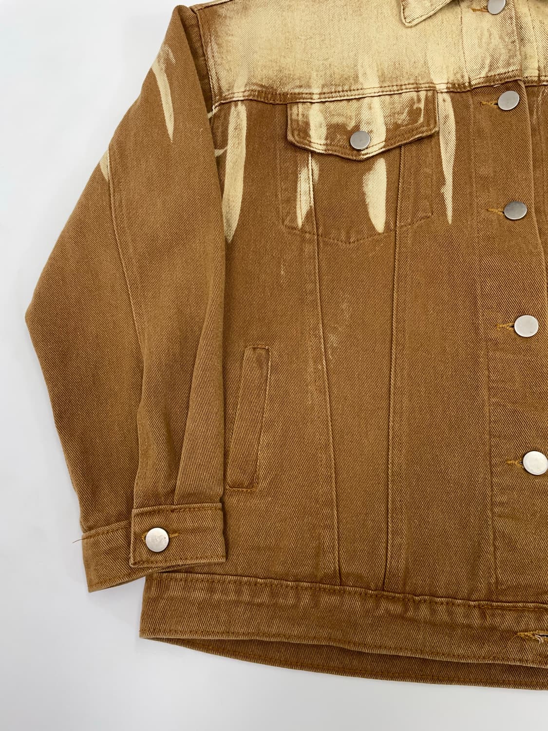 VTG BLEACHED TRUCKER DENIM JACKET 상품이미지3