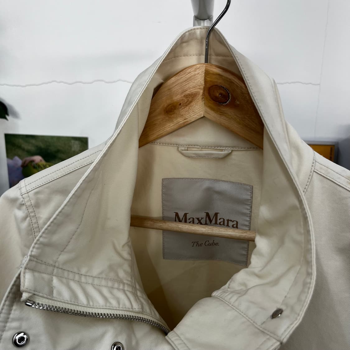 막스마라 더큐브 코튼 자켓 38 상품이미지2