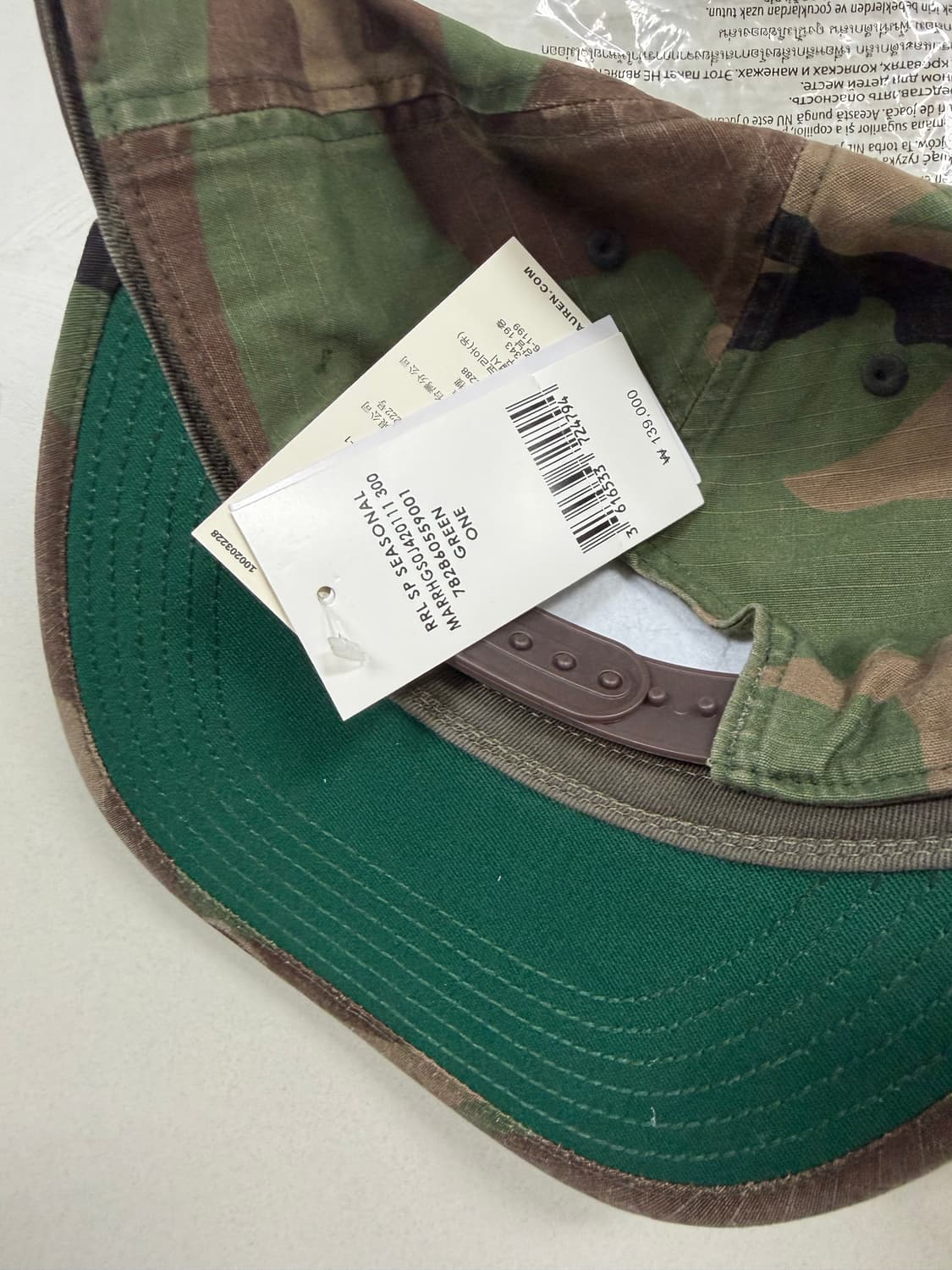 RRL 더블알엘 카모 패턴 볼캡 상품이미지3