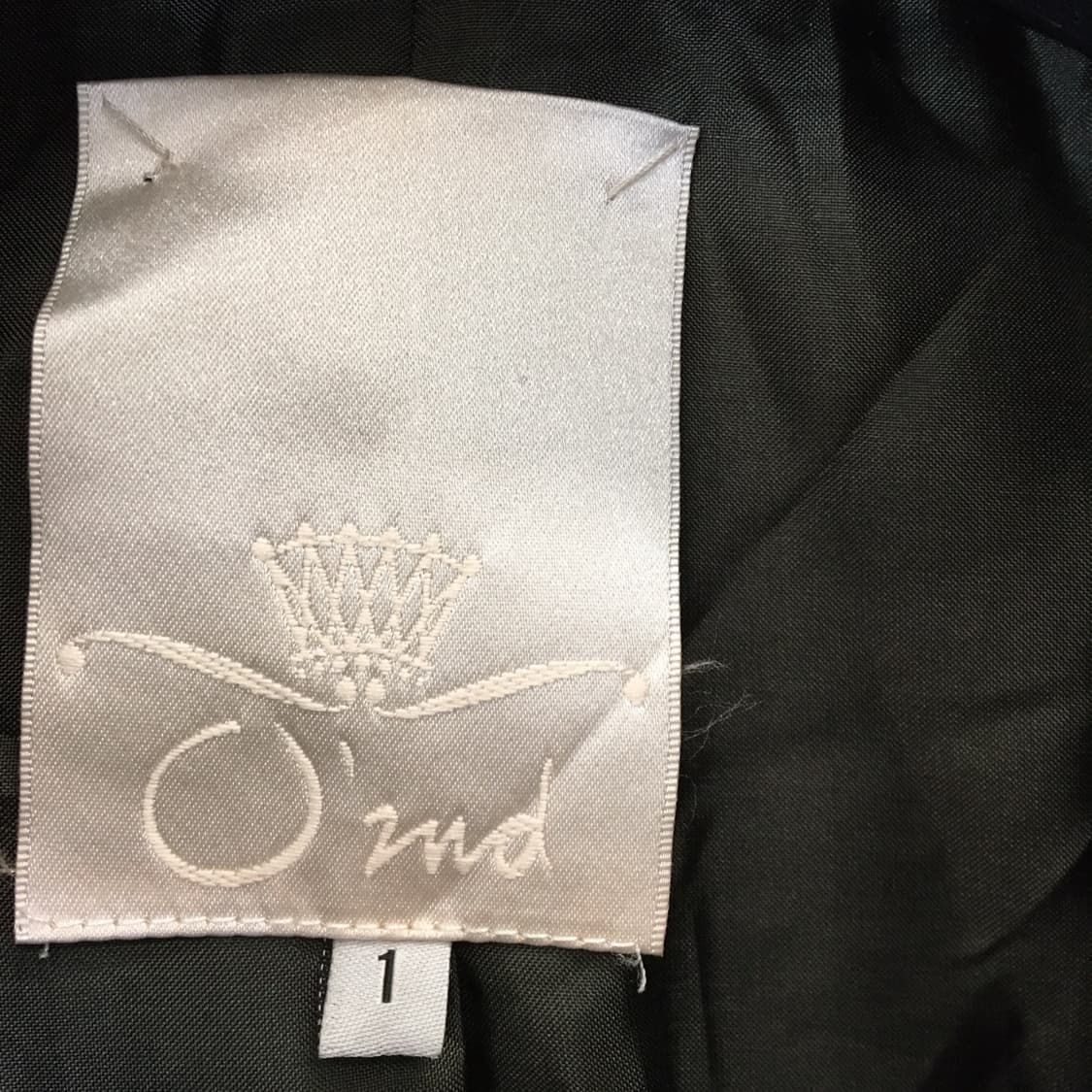 오즈세컨 더블 울코트 55 카키  상품이미지7