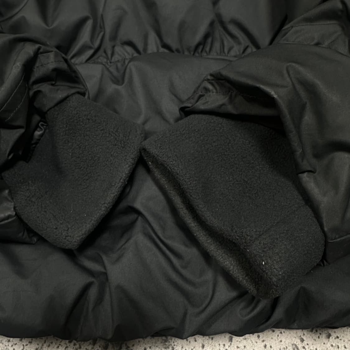 ✨ (바배) 나이키 블랙 크롭 숏 패딩  상품이미지3