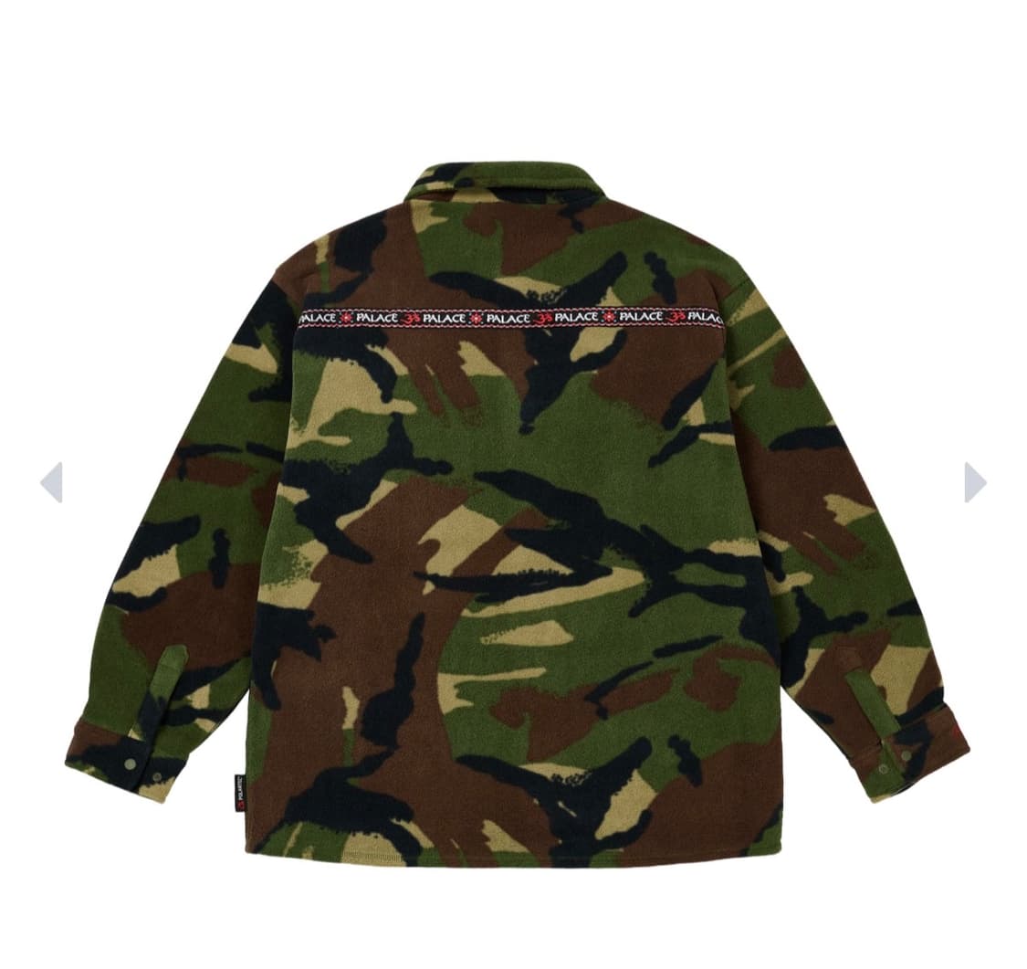 Palace om fleece shirt camo 상품이미지2