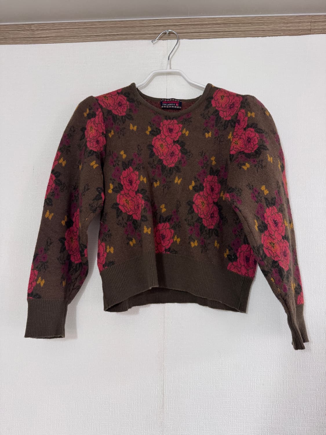 플라워 울 니트 상품이미지2