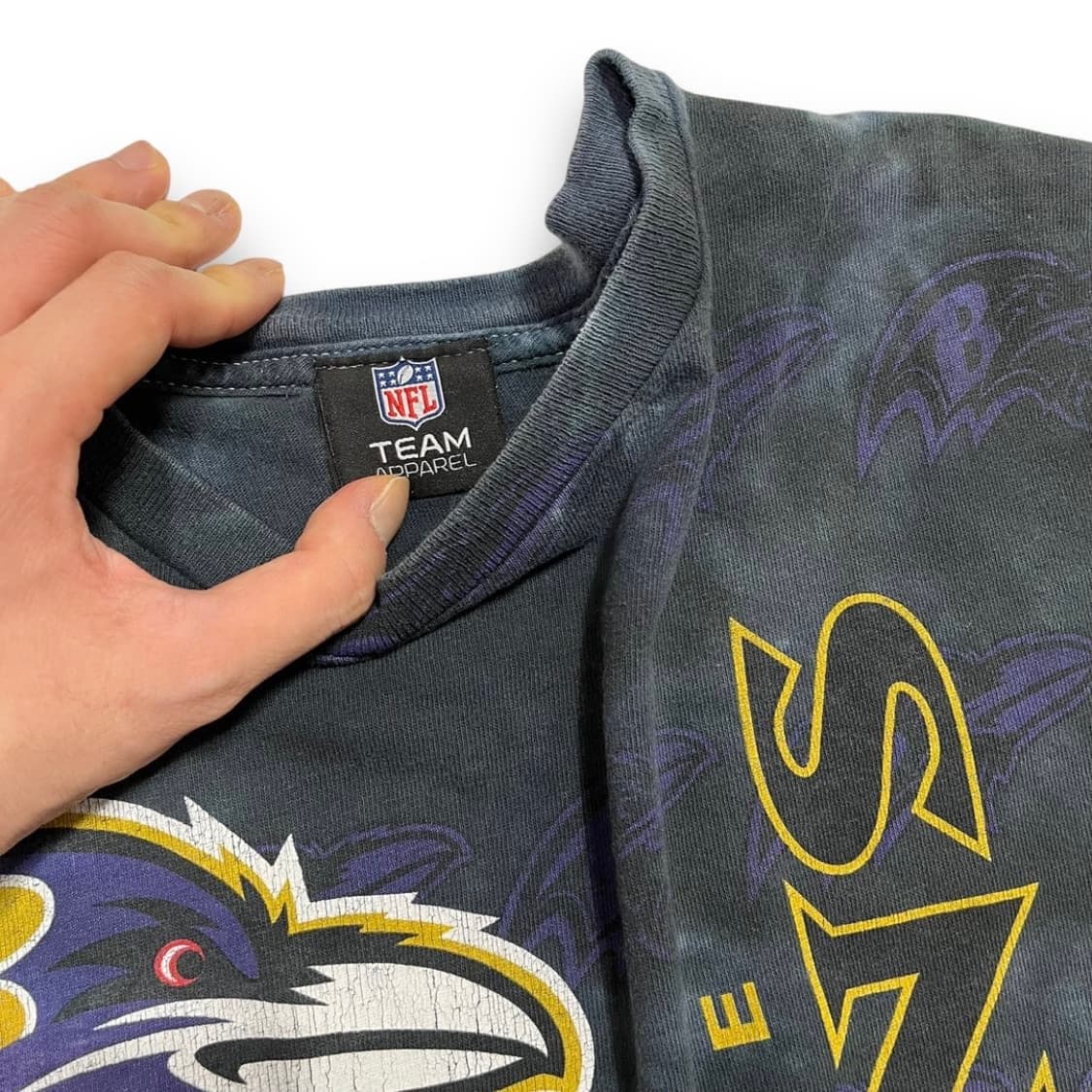 NFL 볼티모어 레이븐스 타이다이 반팔 티셔츠 상품이미지4