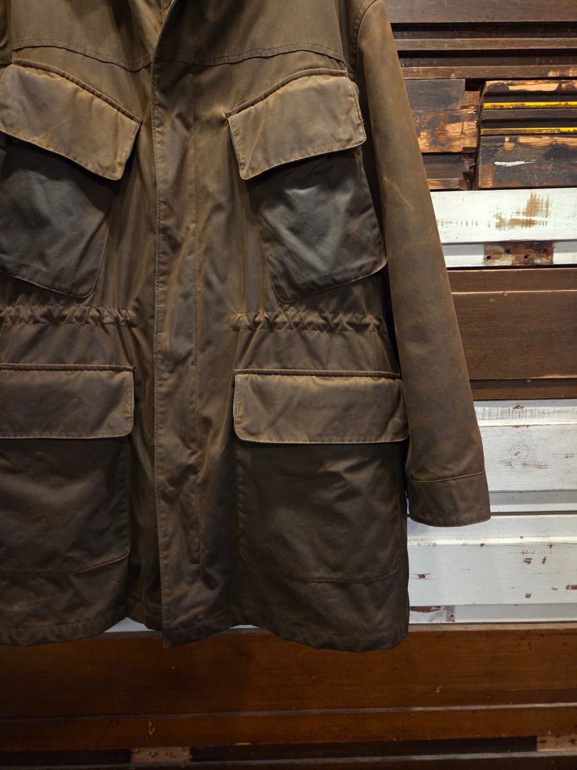 90'S 폴로랄프로렌 왁스코팅코트 상품이미지6