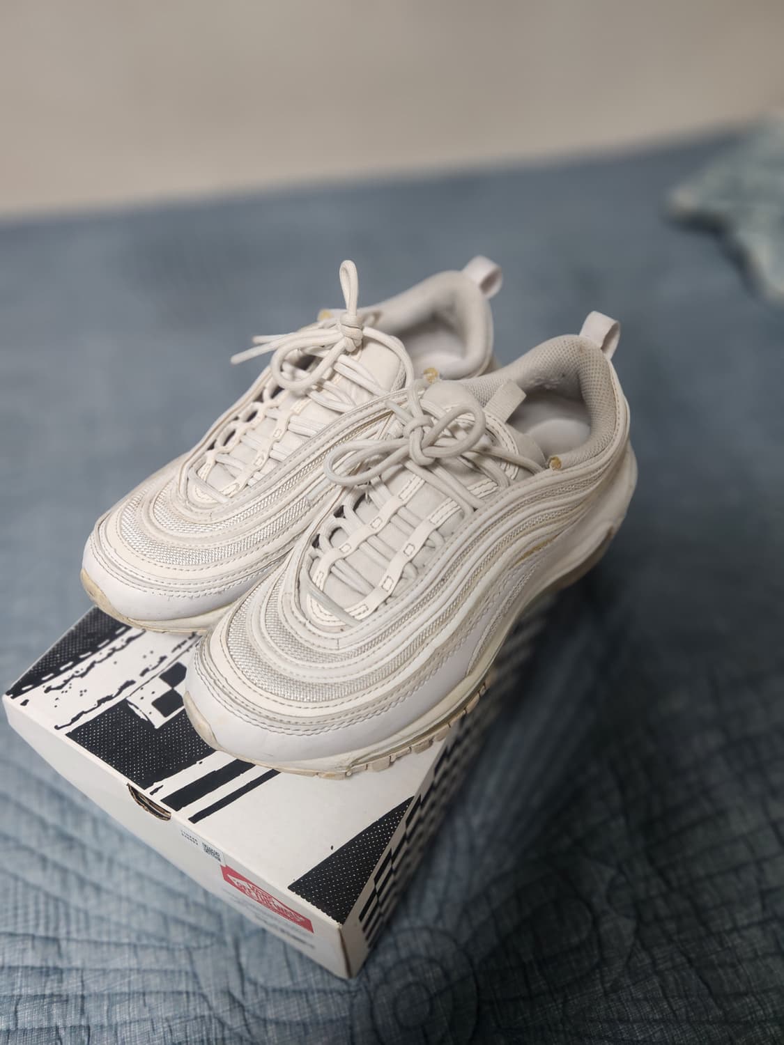 나이키 맥스97 화이트 240팝니다 상품이미지1