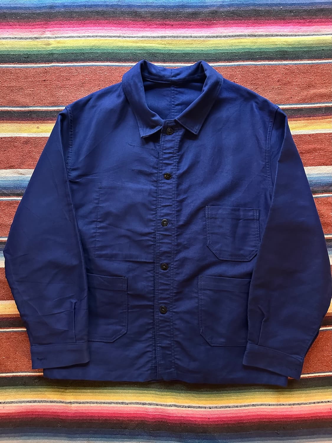 60s Le labouer 르 라부어 빈티지 몰스킨 워크 자켓 상품이미지2