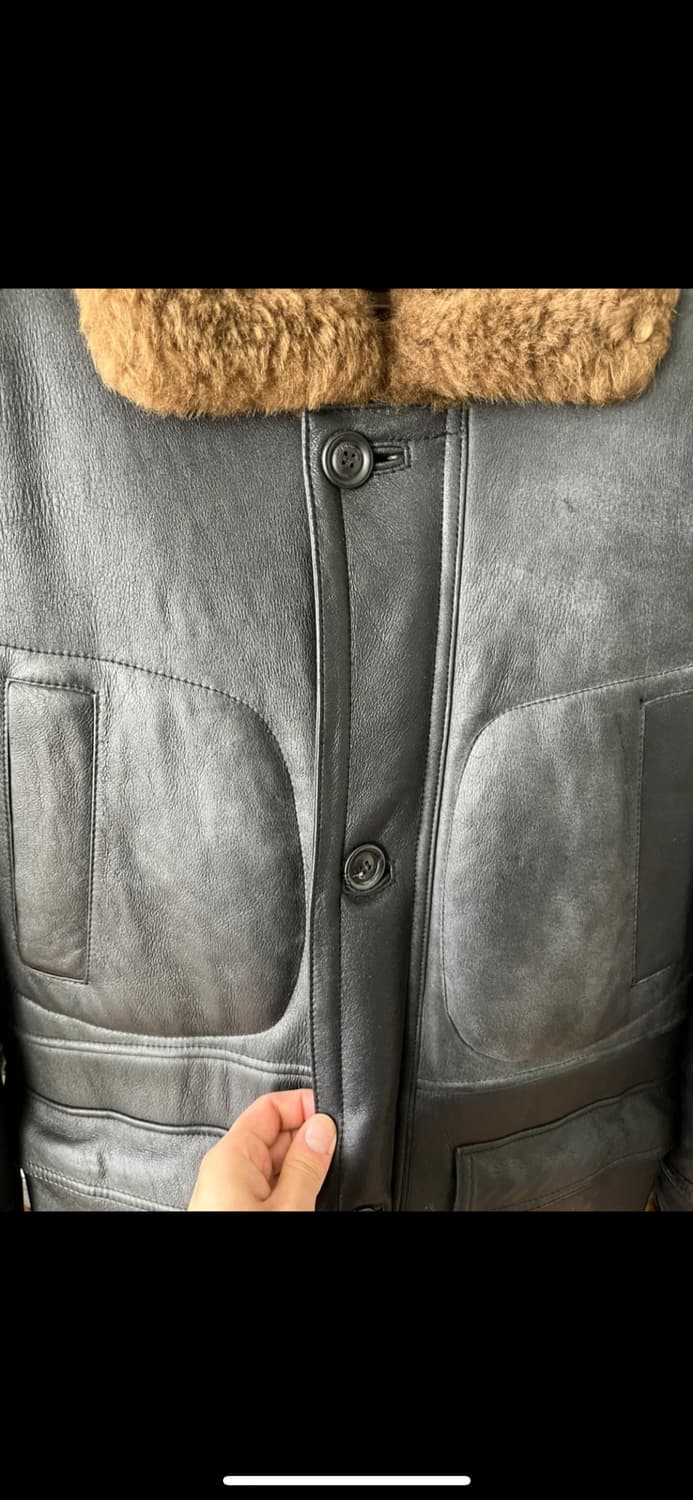 앤더슨 벨 리얼 시어링 무스탕 M size 상품이미지6