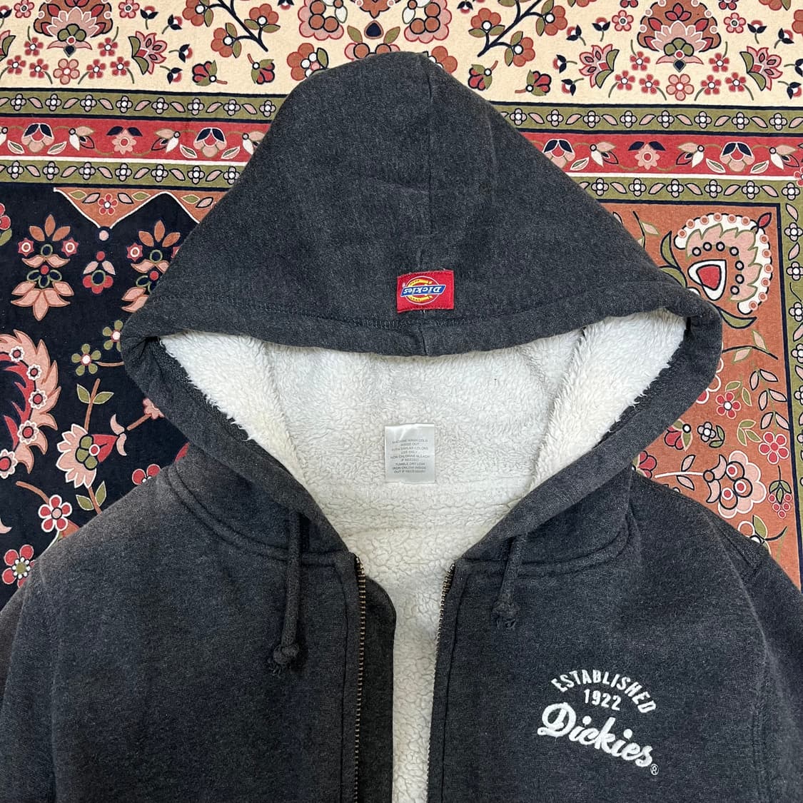 디키즈 어센틱 쉐르파 헤비 후드 집업 M/95 상품이미지2