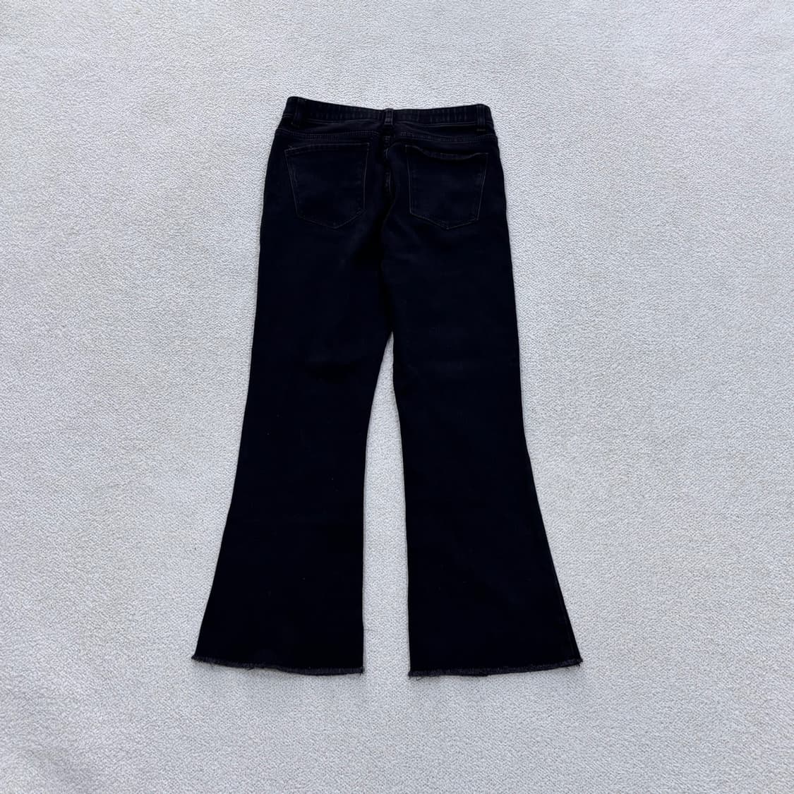 L 빈티지 여성 블랙 부츠컷 데님 팬츠 0414E 상품이미지2