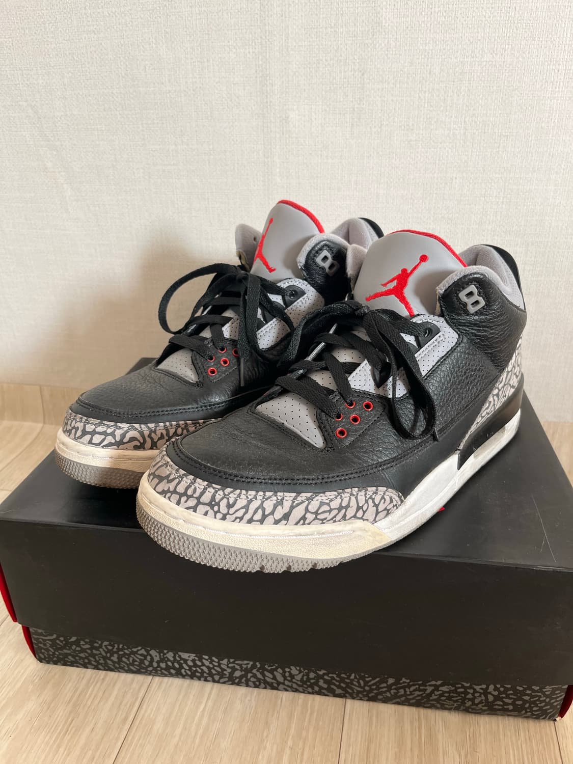 조던3 블랙시멘트 2018 상품이미지1