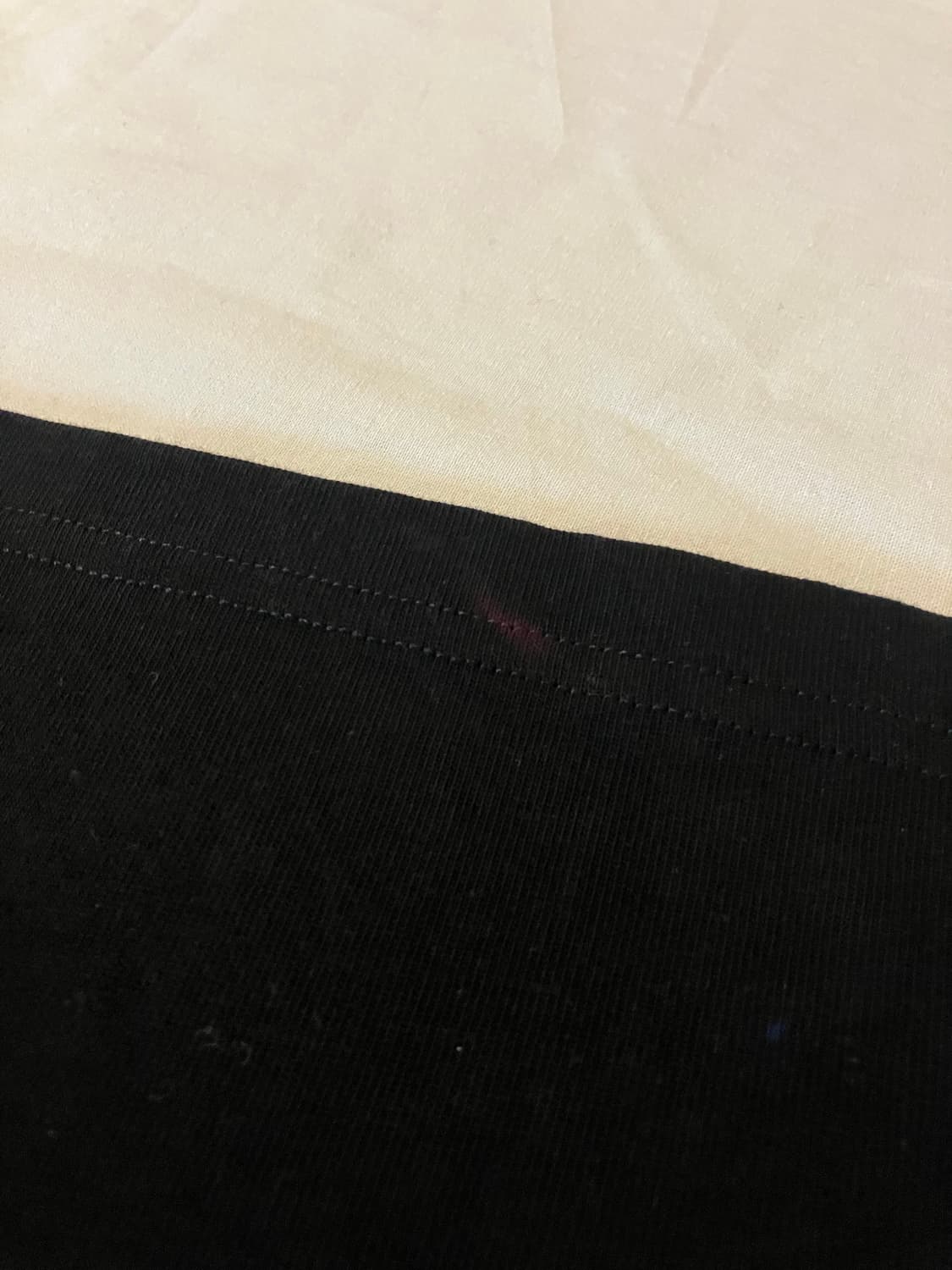 브론슨 와플 헨리넥 티셔츠 블랙 상품이미지4